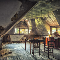 Buy canvas prints of A school room at the attic by Steven Dijkshoorn