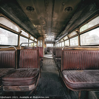 Buy canvas prints of Abandoned vehicle by Steven Dijkshoorn