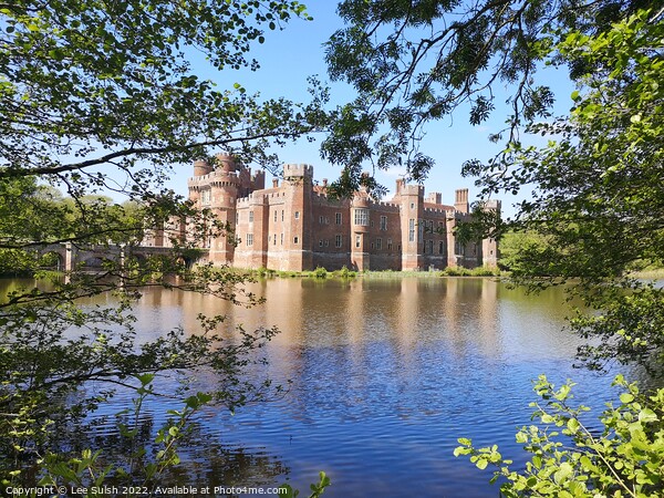 Herstmonceux Castle Picture Board by Lee Sulsh