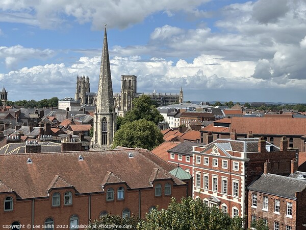 York City Skyline Picture Board by Lee Sulsh