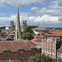 Buy canvas prints of York City Skyline by Lee Sulsh