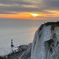 Buy canvas prints of Beachy Head Lighthouse by Lee Sulsh