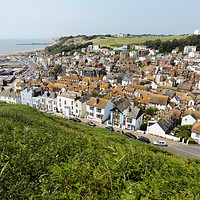 Buy canvas prints of Hastings Old Town by Lee Sulsh
