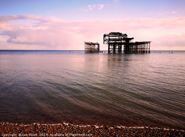 West Pier Brighton  Picture Board by Lee Sulsh