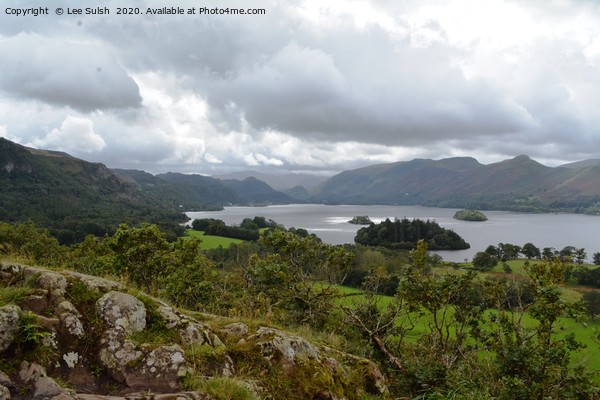 View from Castle head lake District Picture Board by Lee Sulsh