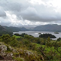 Buy canvas prints of View from Castle head lake District by Lee Sulsh