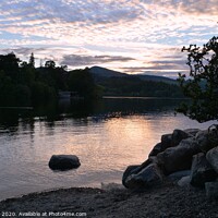 Buy canvas prints of Lake Derwent Sunset by Lee Sulsh