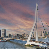 Buy canvas prints of skyline from rotterdam by Chris Willemsen