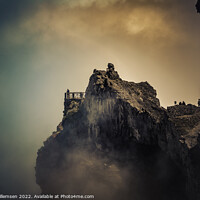 Buy canvas prints of people on the pico arieiro on madeira island by Chris Willemsen