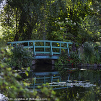 Buy canvas prints of the pond in the garden of Monet in Giverny France by Chris Willemsen