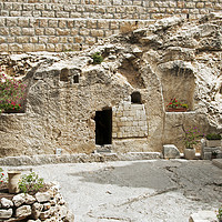 Buy canvas prints of place of the resurrection of Jesus Christ  by Chris Willemsen
