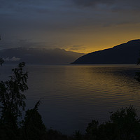 Buy canvas prints of sunset at the sognefjord in norway by Chris Willemsen