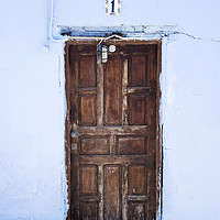 Buy canvas prints of old wooden door by Chris Willemsen