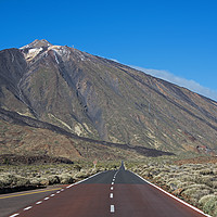 Buy canvas prints of the road to the Vulcano by Chris Willemsen