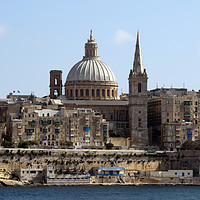 Buy canvas prints of old valetta city by Chris Willemsen