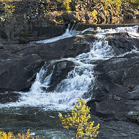 Buy canvas prints of waterfall in norway by Chris Willemsen