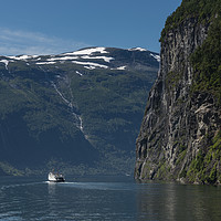 Buy canvas prints of geiranger fjord norway by Chris Willemsen