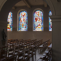 Buy canvas prints of windows from inside church  by Chris Willemsen