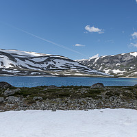 Buy canvas prints of gamle strynefjellsvegen in norway panorama by Chris Willemsen