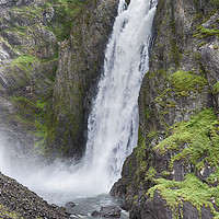 Buy canvas prints of voringfossen waterfall in Norway by Chris Willemsen
