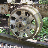 Buy canvas prints of wheel from train by Chris Willemsen