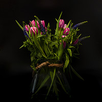 Buy canvas prints of dutch tulips still life by Chris Willemsen