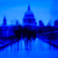 Buy canvas prints of Blue Monday by Martin Griffett