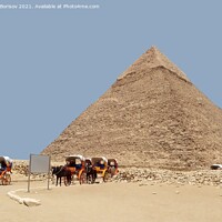 Buy canvas prints of Pyramid of Khafre (Egypt) by Vitaliy Borisov