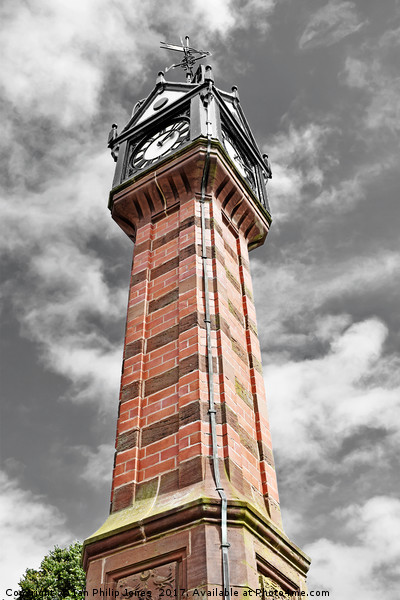 Clock Tower, Queens Park, Crewe. Picture Board by Ian Philip Jones
