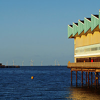 Buy canvas prints of Herne Bay Pier and Isolated Pierhead by Ian Philip Jones
