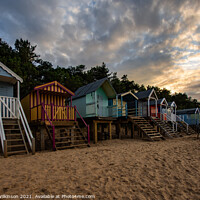 Buy canvas prints of Evening on the Beach by Simon Wilkinson