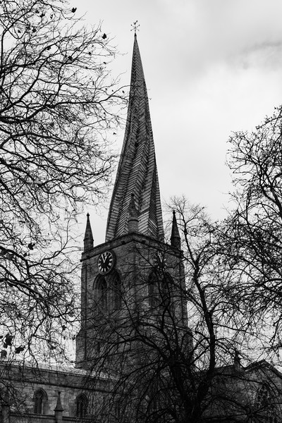 The Crooked Spire Picture Board by Simon Wilkinson