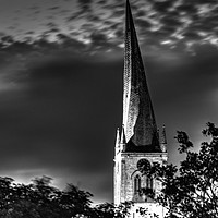 Buy canvas prints of Crooked Spire at Night by Simon Wilkinson