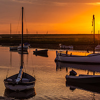 Buy canvas prints of Norfolk Sunset by Simon Wilkinson