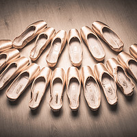 Buy canvas prints of Ballet Shoes by Simon Wilkinson