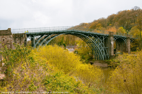 The Iron Bridge Picture Board by Simon Wilkinson