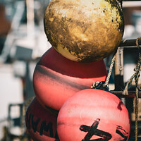 Buy canvas prints of Bouys by Simon Wilkinson