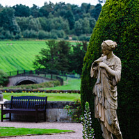 Buy canvas prints of Thoresby Gardens by Simon Wilkinson