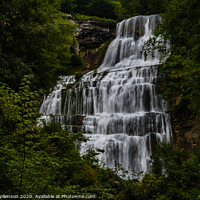 Buy canvas prints of Les Cascades du Herrison by Simon Wilkinson