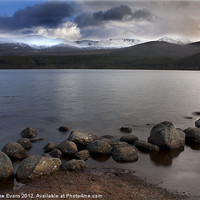Buy canvas prints of Last light on Loch Morlich by Catherine Fowler