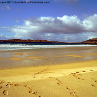 Buy canvas prints of Footprints at Horgabost #2 by Catherine Fowler