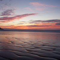 Buy canvas prints of  Westward Ho! Sunset by Catherine Fowler