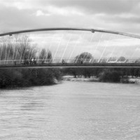 Buy canvas prints of York Millenium Bridge by Catherine Fowler