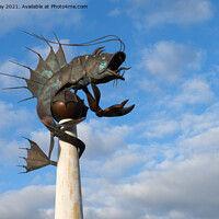 Buy canvas prints of The Plymouth Prawn by Chris Day