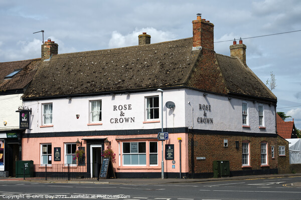 Rose & Crown Picture Board by Chris Day