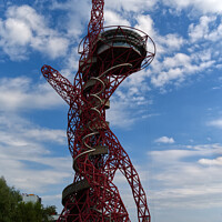 Buy canvas prints of ArcelorMittal Orbit by Chris Day