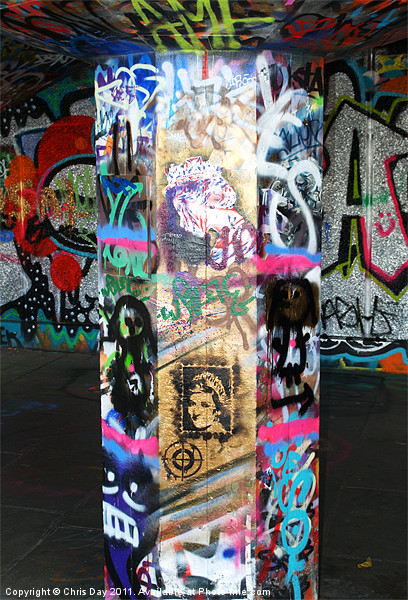 Graffiti Picture Board by Chris Day