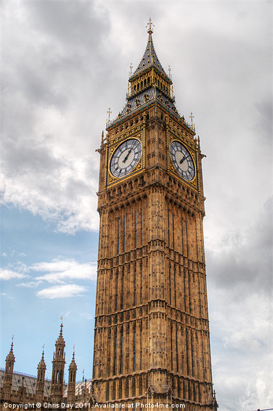 Big Ben Picture Board by Chris Day