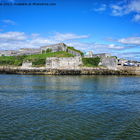 Buy canvas prints of Royal Citadel Plymouth by Chris Day