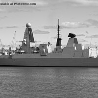 Buy canvas prints of HMS Dauntless by Chris Day
